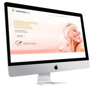 Site de clinica de estética