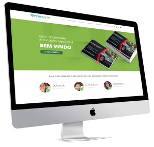 Site de uma gráfica