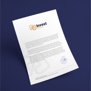 Papel timbrado invest serviços