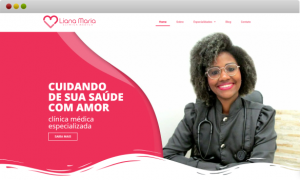 criação de site clinica médica dra. Liana