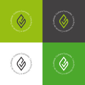Logotipo nutricionista Giulliana Guimarães