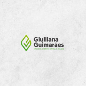 Logotipo nutricionista Giulliana Guimarães