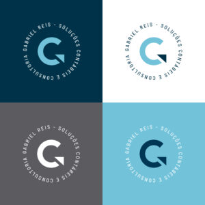 Logotipo Contabilidade Gabriel Reis