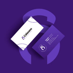 Cartão de visita personal trainer Calazans