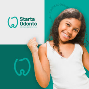 Apresentação do logotipo odontologia