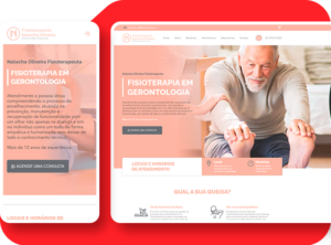 Criação de site para fisioterapeuta​