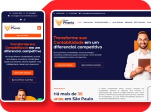 Criação de site para contabilidade​