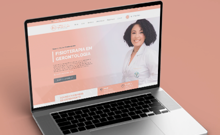 Desenvolvimento de landingpage para uma fisioterapeuta