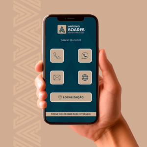 Cartão de visita digital para advocacia