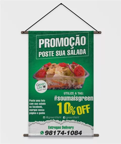 Banners com tubete banners