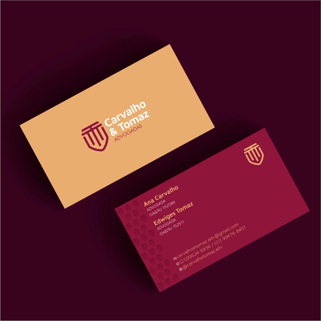 Cartão de visita advocacia